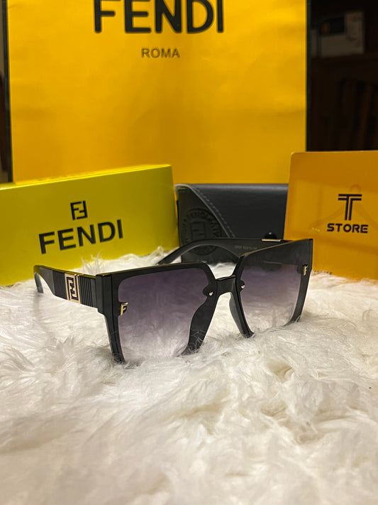 Fendi Black Logo Sunglasses