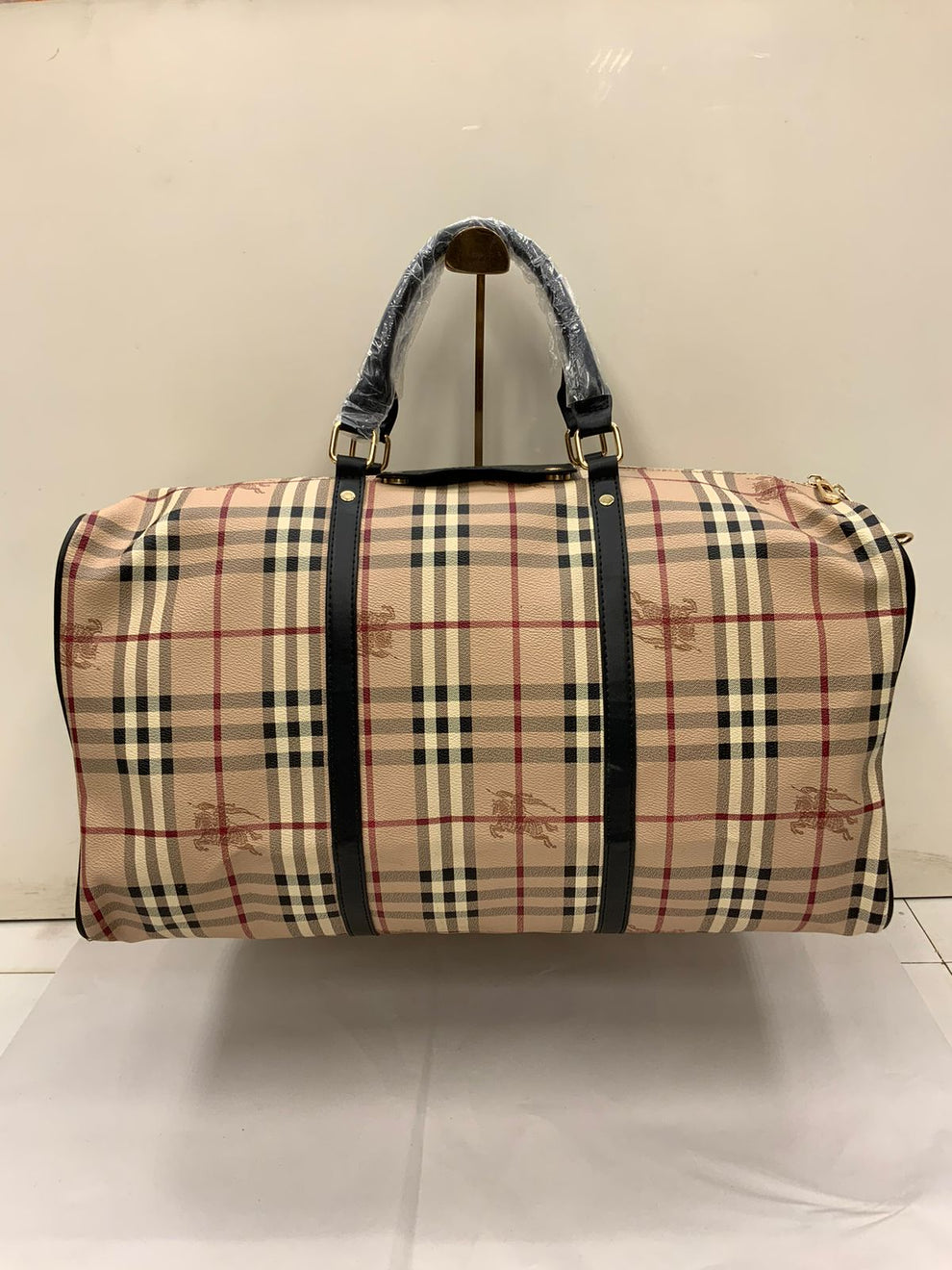 Burberry Brown Duffle Bag