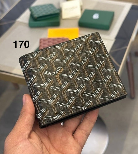 Goyard Brown Printed Wallet