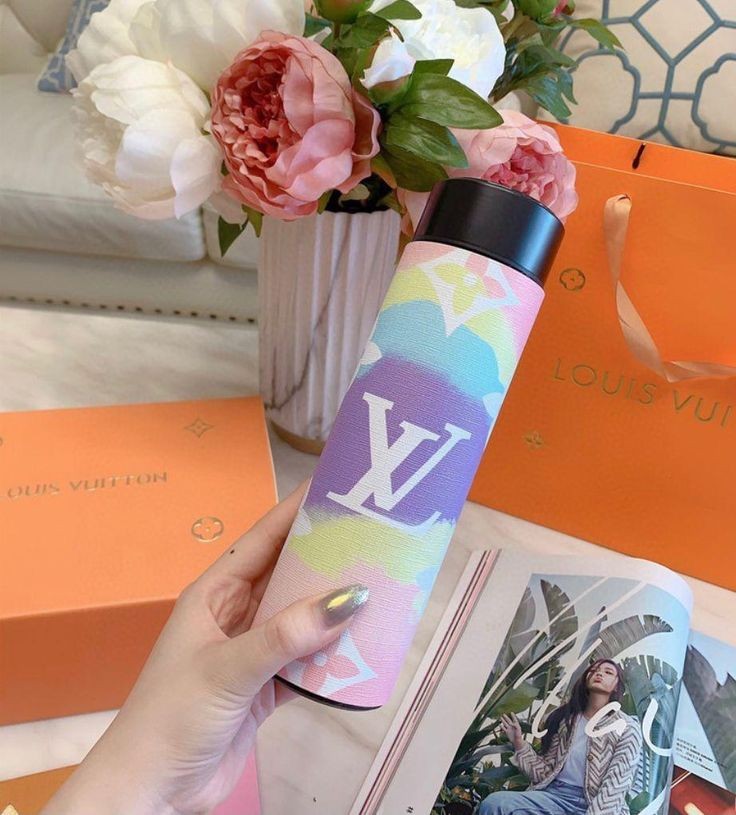 LV Rainbow Colour Thermo Flask LED Display Temperature Bottle