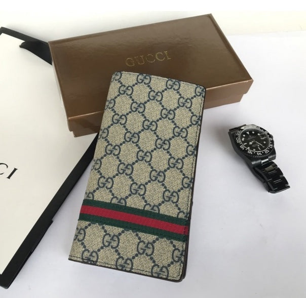 Gucci Strip Long Wallet - T Store.pk